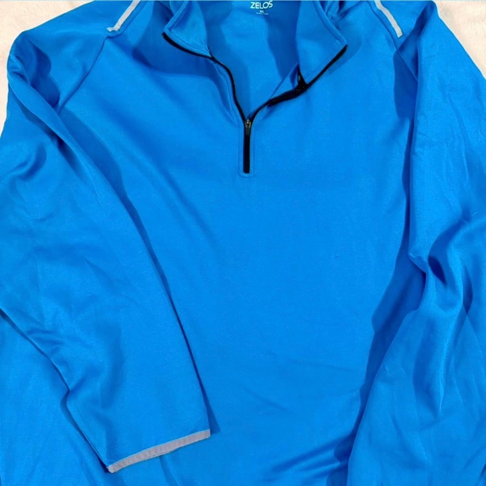 ZELOS Blue Long Sleeve Shirt